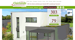 Desktop Screenshot of clairlande.com
